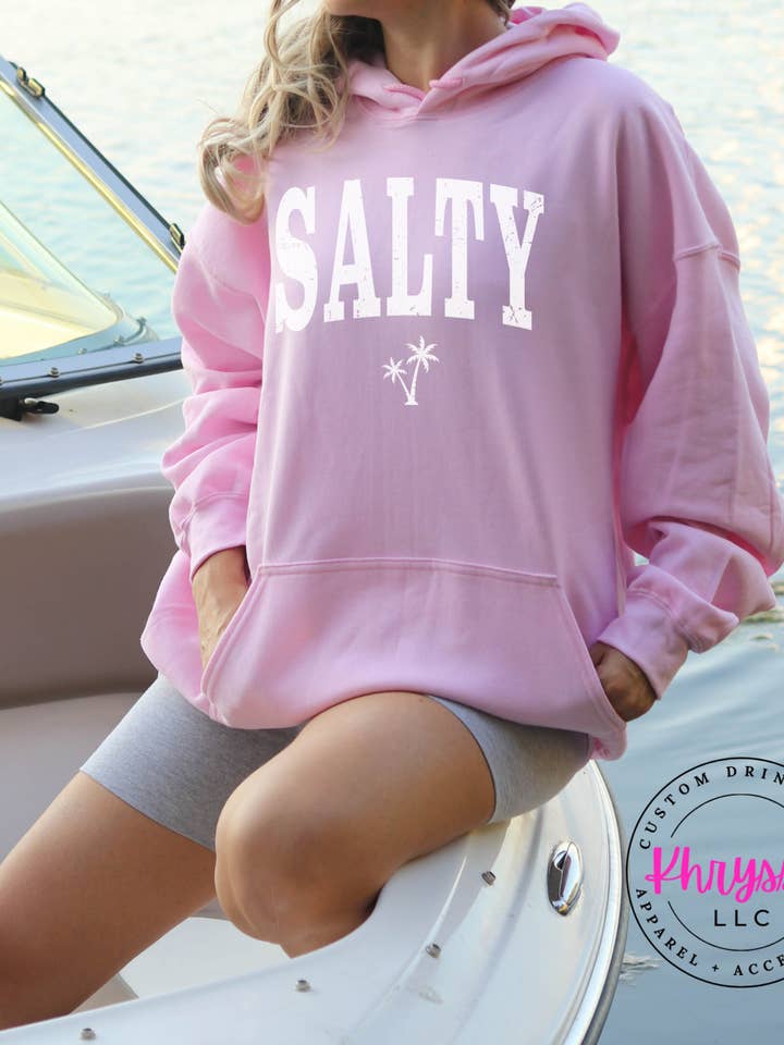 Zoute Kustkoelte Gildan Trui/Capuchon voor wholesale door Khryssy,LLC