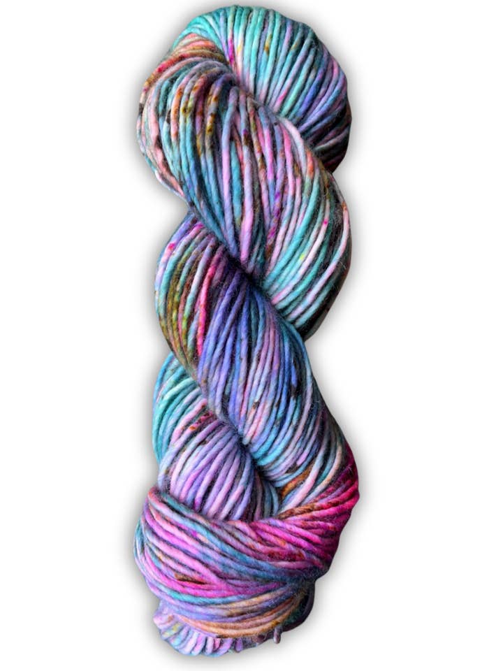 Fil teint à la main | fil peigné/aran | fil de laine mérinos teint à la main | laine teinte indie | Silent Lucidity pour la vente par Honey and Clover Knits, LLC