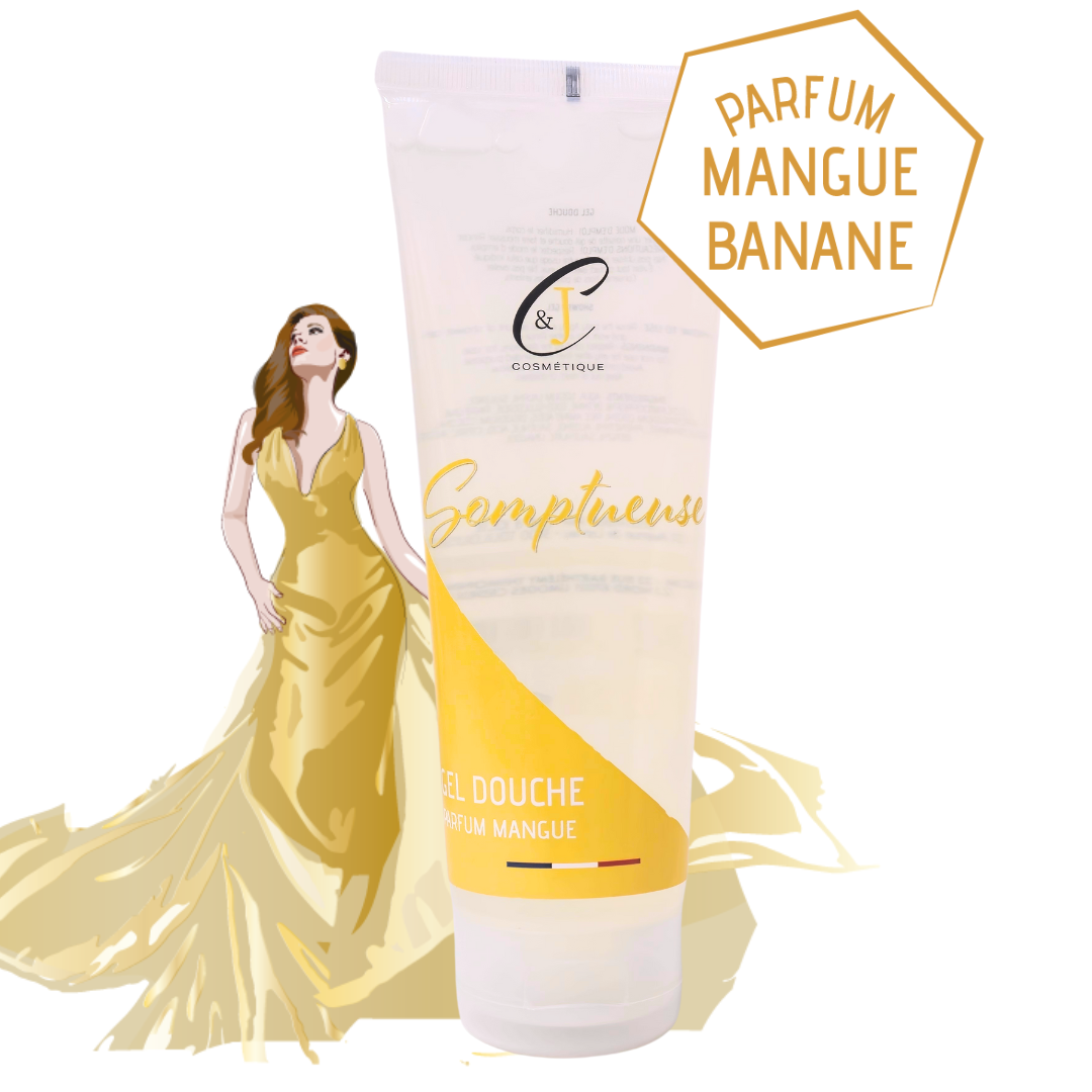 Cire & Jolie - Wholesale Bath & Body Set - Sumptuous Shower Pack - Mango Scent1