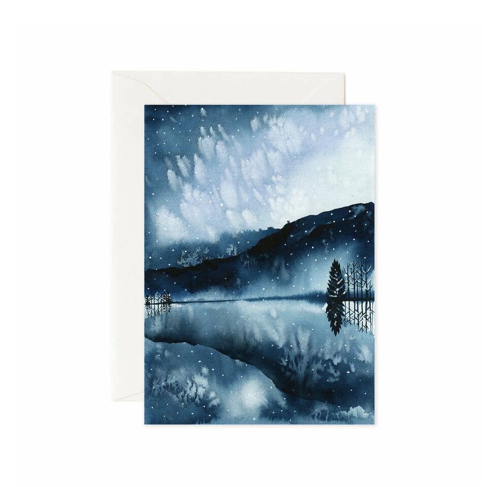 May We Fly - Wholesale Season's Greetings Card - Night Divine Greeting Card0