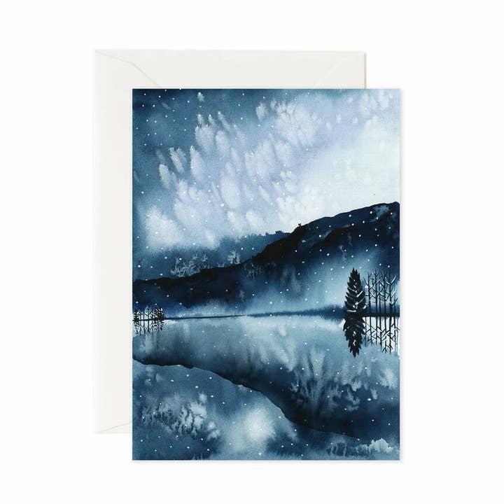 May We Fly - Wholesale Season's Greetings Card - Night Divine Greeting Card0