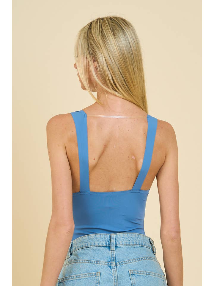 BLU DENIM 10270 - BODY A V PROFONDO in vendita all'ingrosso su Faire