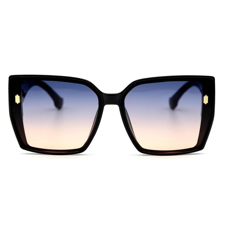 Dynasol Eyewear – wholesale Solglasögon - Dam – Klassiska fjärilsformade fyrkantiga solglasögon i plast