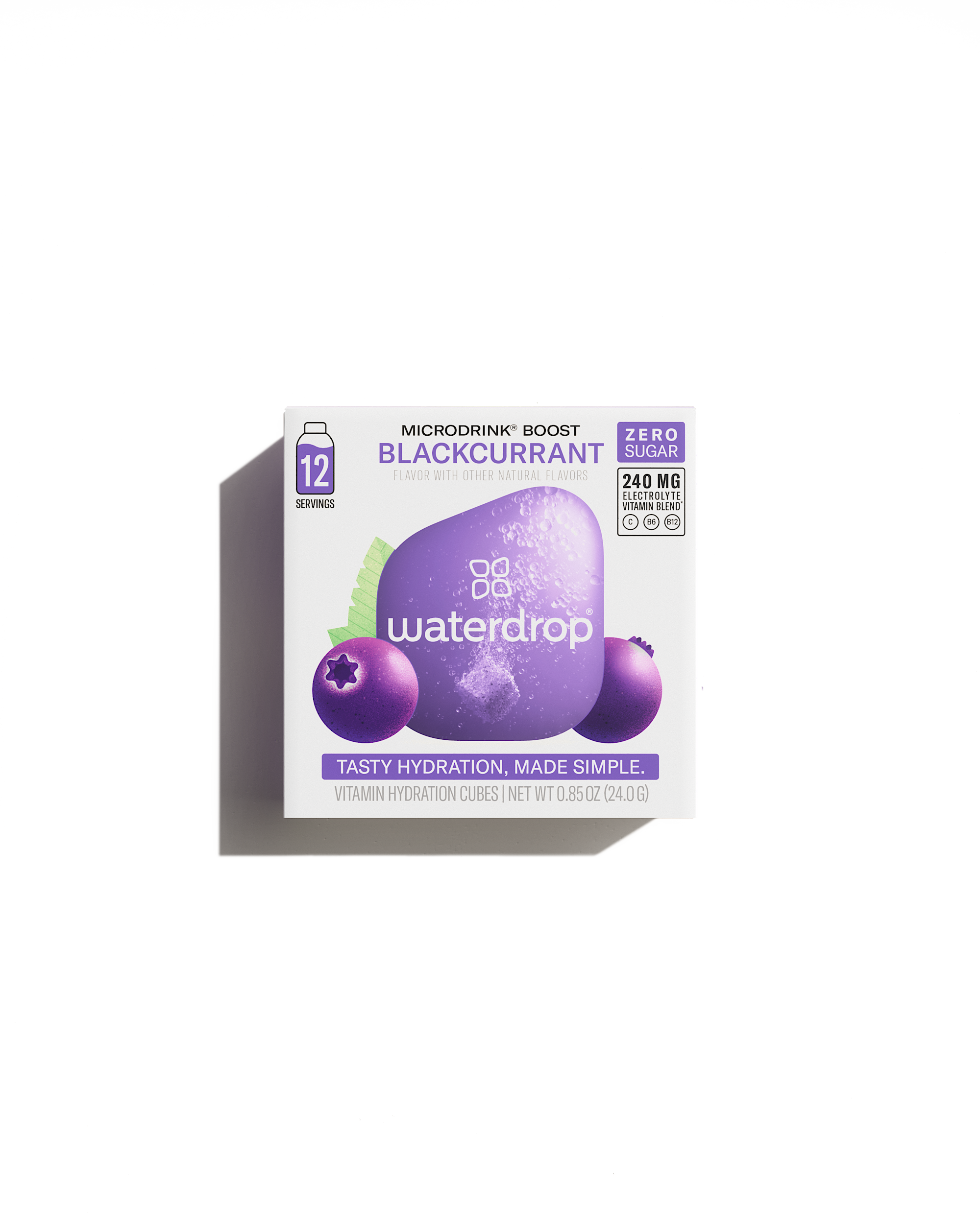 waterdrop® - Wholesale Drink Mix - Microdrink 12pk - Daily Hydration Cubes (Case of 10)1
