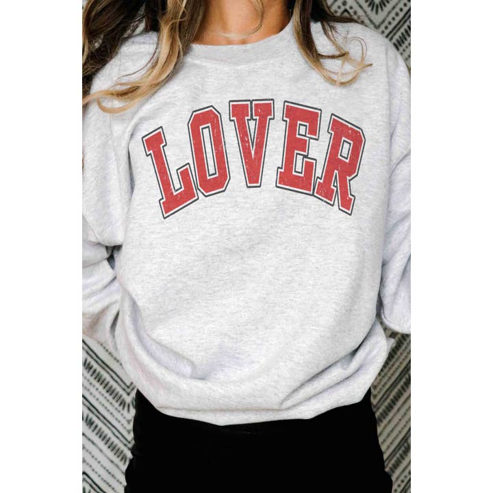A. BLUSH CO - Wholesale Graphic Sweatshirt - Women's - LOVER Graphic Sweatshirt2