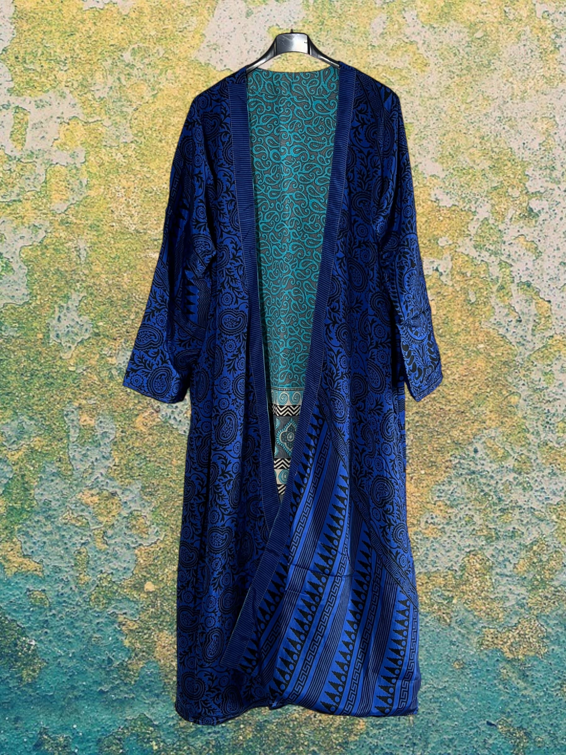 Kinomy – Engroshandel Kimono - Dame – Kinomy XL vendbare lange kimonos i silke til kvinder, pakke med 1012