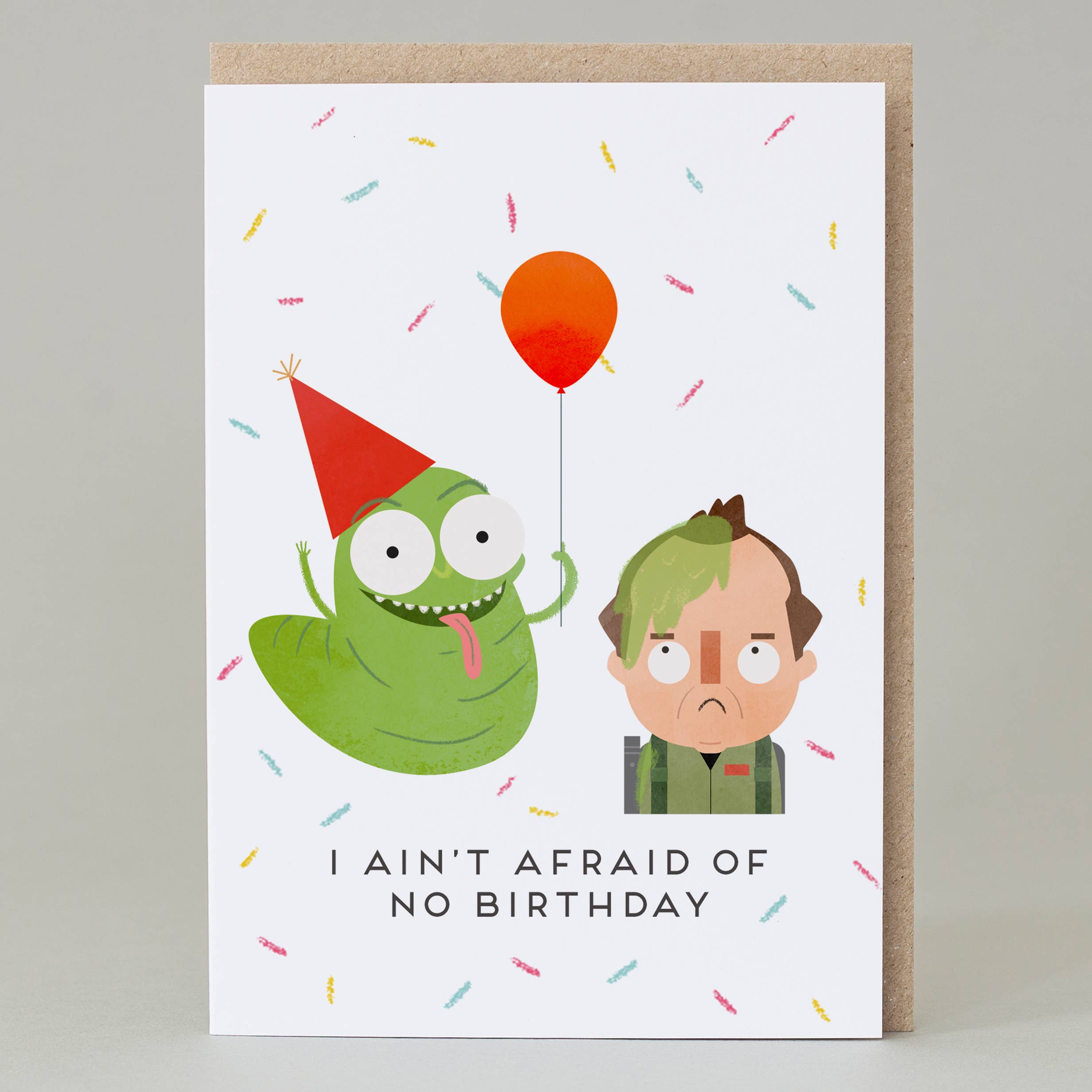 Hole In My Pocket – wholesale Birthday card – Ghostbuster's Birthday2
