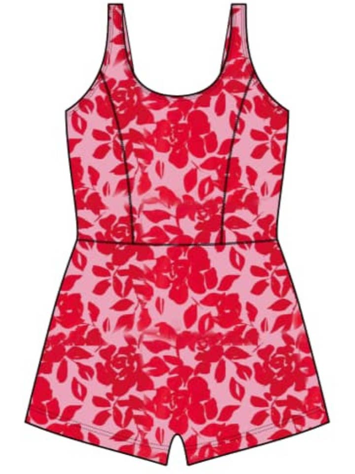 HARPER SHORTY SURF SUIT - EVERYTHING'S ROSIE for wholesale on Faire14