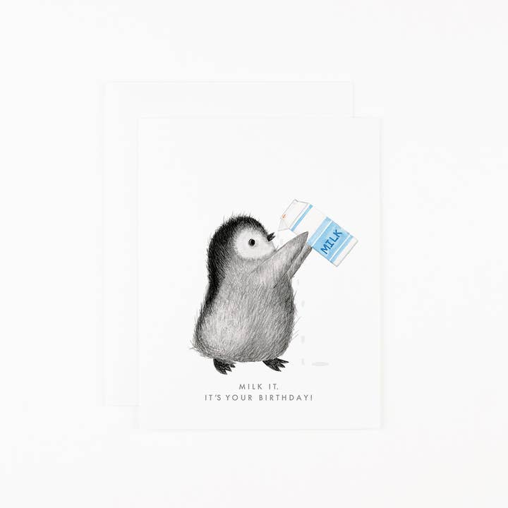 Milk It Pinguin für den Großhandel von Dear Hancock