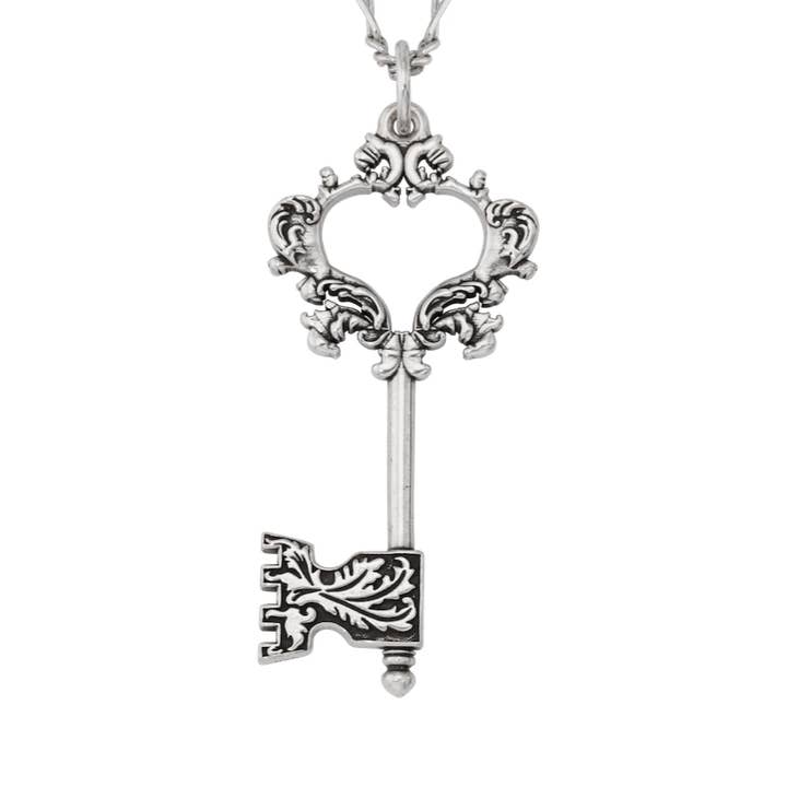 Acanthus Leaf Key Charm for wholesale by Florin Arte Jewelry