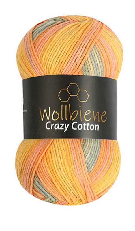 Wollbiene - Venta al por mayor Hilos - Hilo de lana Wollbiene Crazy Cotton para todas las estaciones, 100 g14