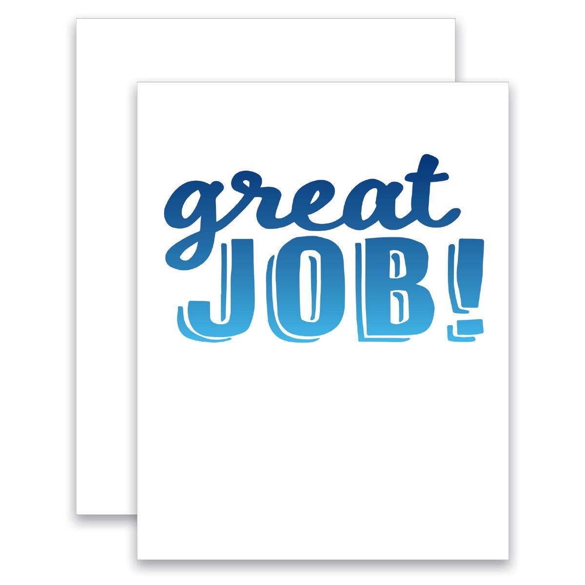 Cat Snapp Studio - Wholesale Congratulations Card - Great Job Greeting Card0