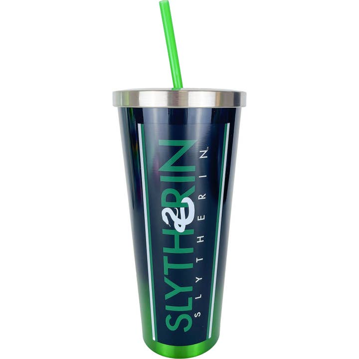 Slytherin Stainless Cup for wholesale by Spoontiques, Inc