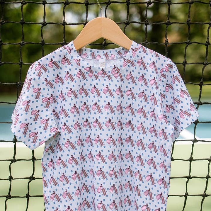 The Sporty Girl Short Sleeve Tee | Pickleball for wholesale by Princess and Papa
