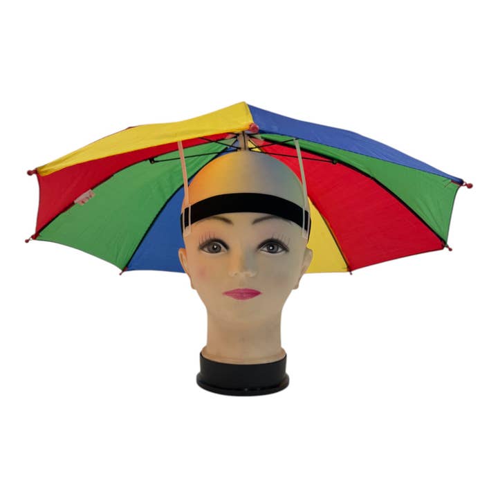 ASSORTED Rainbow Pride Umbrella Hat UM2801 (12PC) for wholesale on Faire2