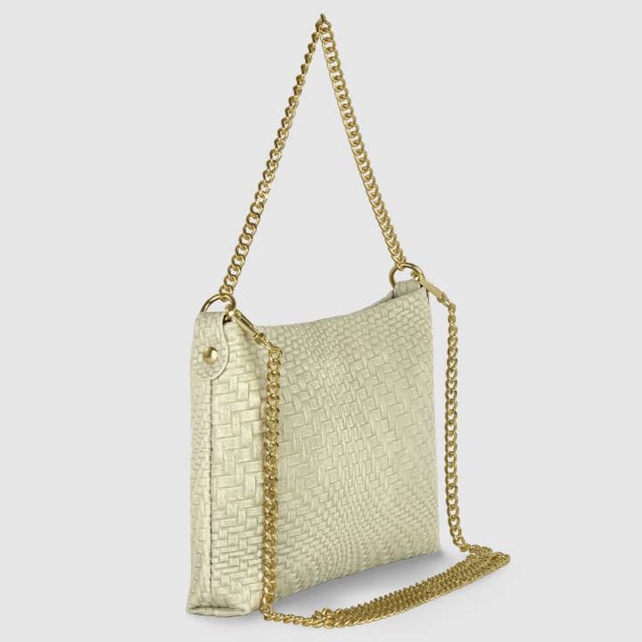 TAKEASY - Wholesale Crossbody Bag - Women's - Grid Suede Leather Crossbody Bag 1013157