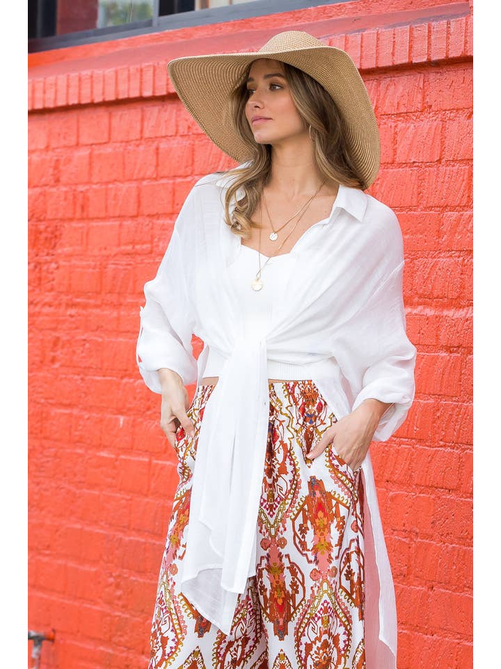 Bluivy – Camisa com botões no colarinho – Mulher por atacado – CAMISA DE PALANGRE VENTILADA COM BOTÕES14