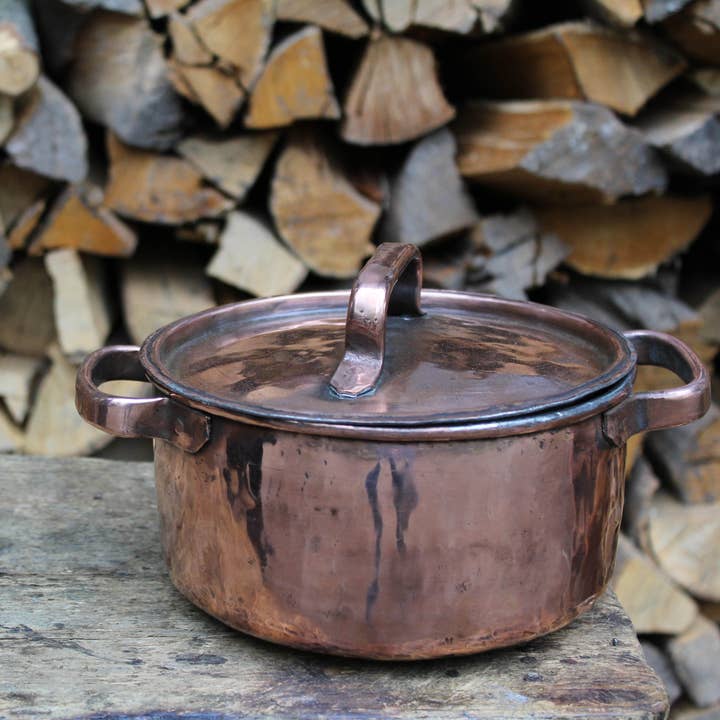 La Casa del rame - Wholesale Cooking Pot - Pentole in rame rotonde – Fatto a mano e sicuro per alimenti7