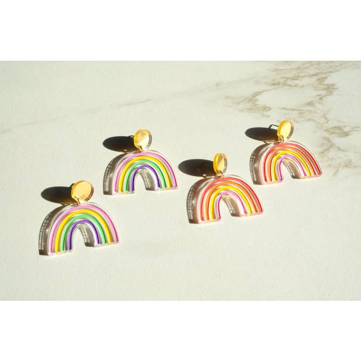 Sleepy Mountain - Wholesale Dangle Earrings - Rainbow Dangle Earrings21