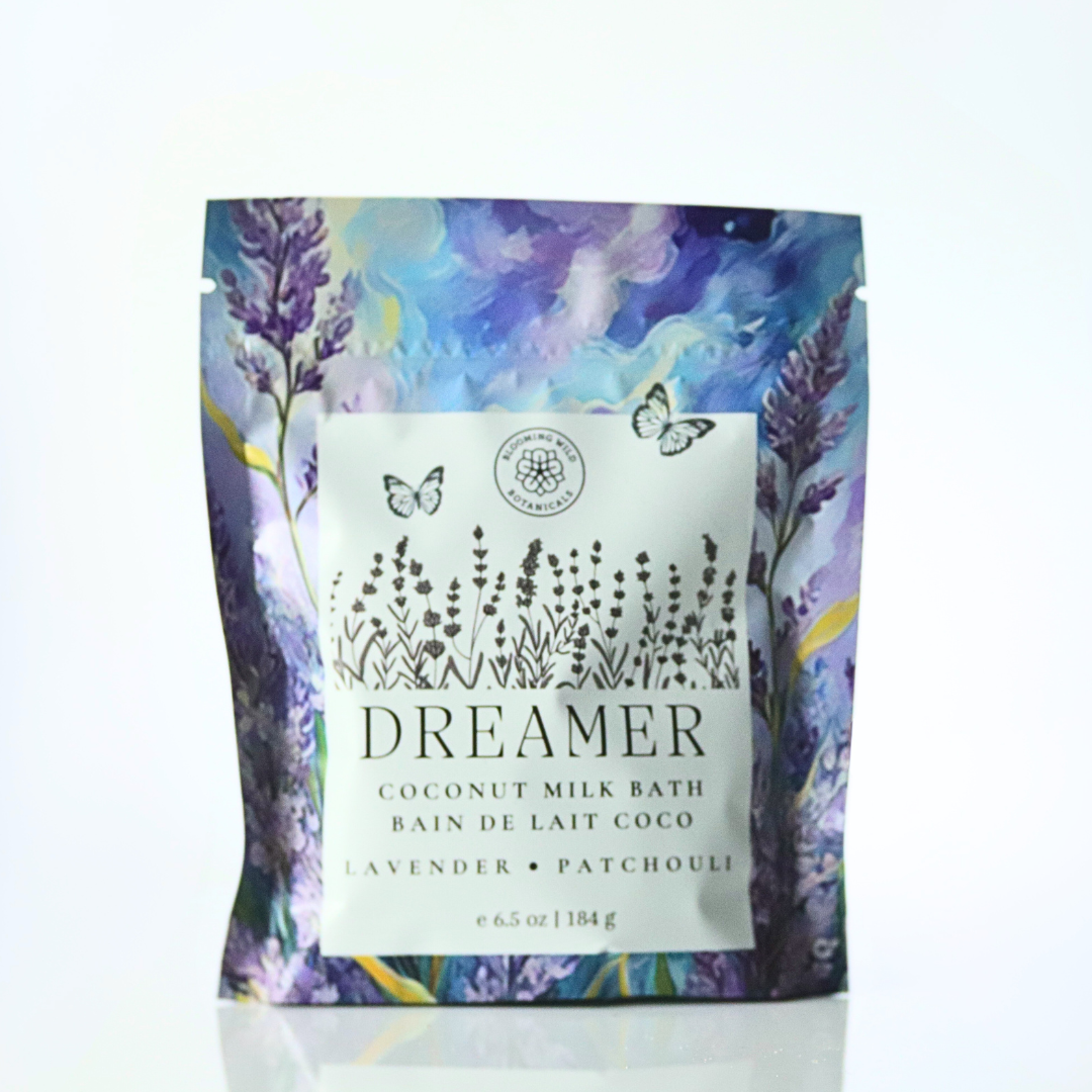 Blooming Wild Botanicals - Wholesale Bath Soak/Milk - Summer Nights Coconut Milk Bath Sath Sachet | Lavender 3