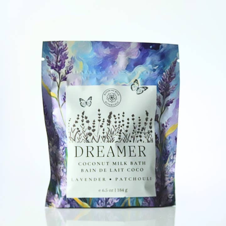 Blooming Wild Botanicals - Wholesale Bath Soak/Milk - Summer Nights Coconut Milk Bath Sath Sachet | Lavender 3