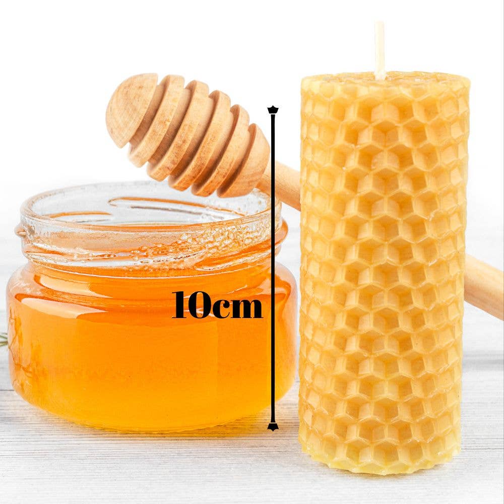 L'abella Miel EEUU - Wholesale Pillar Candle - L'ABELLAMEL Pack of 20 Candles 3.94x2.36 Inch1