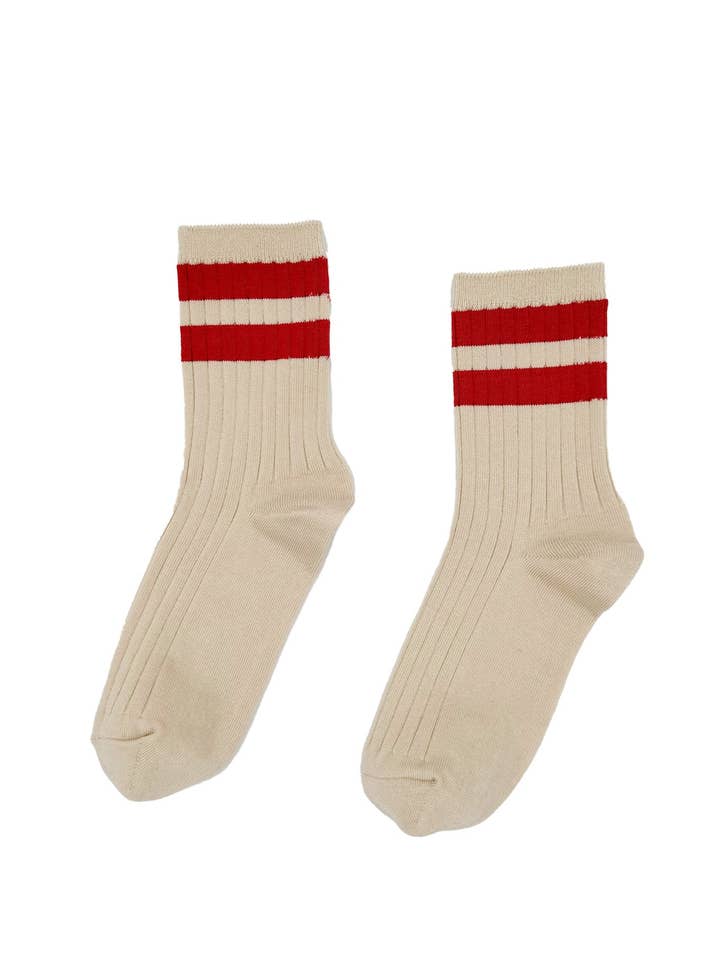 Le Bon Shoppe - Wholesale Socks - Women's - Her Varsity Socks (wholesale)35