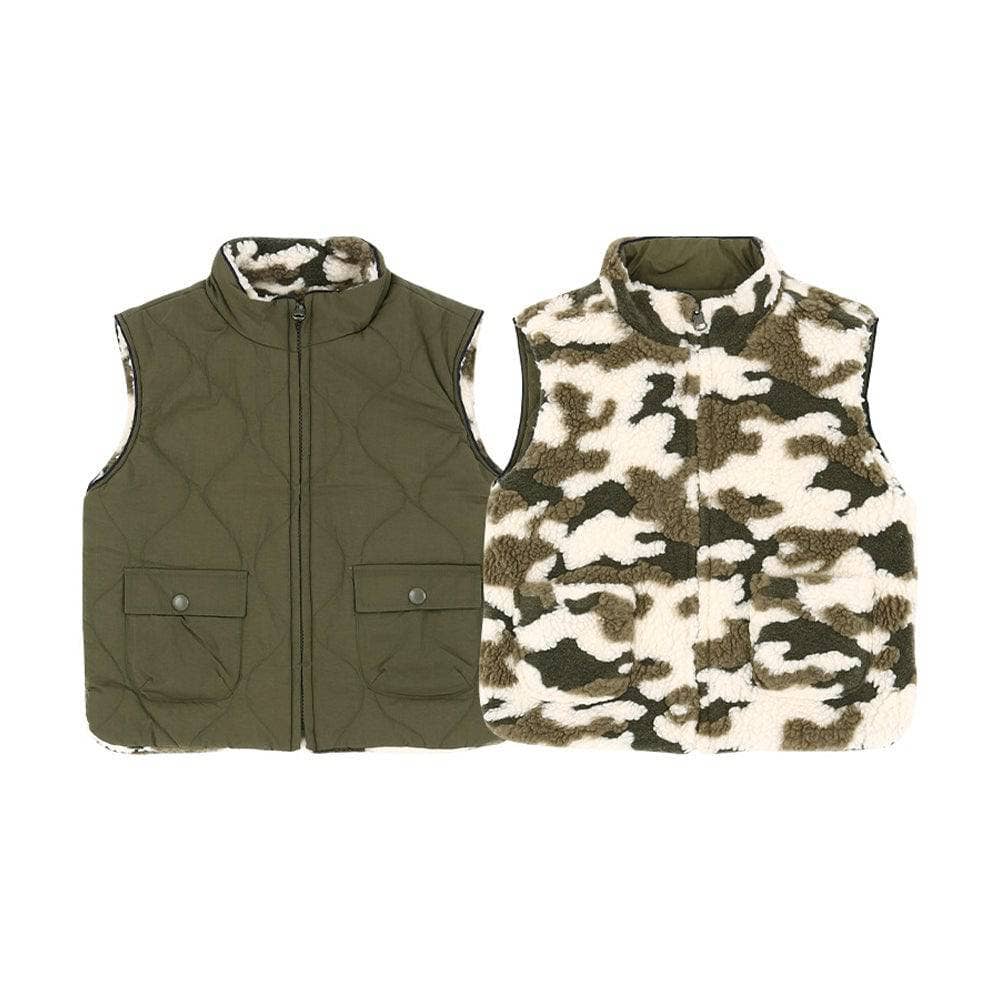 ToTo Heros - Wholesale Outerwear Vest - Kids - New Lottie Quilted & Fleeced Reversible Vest6