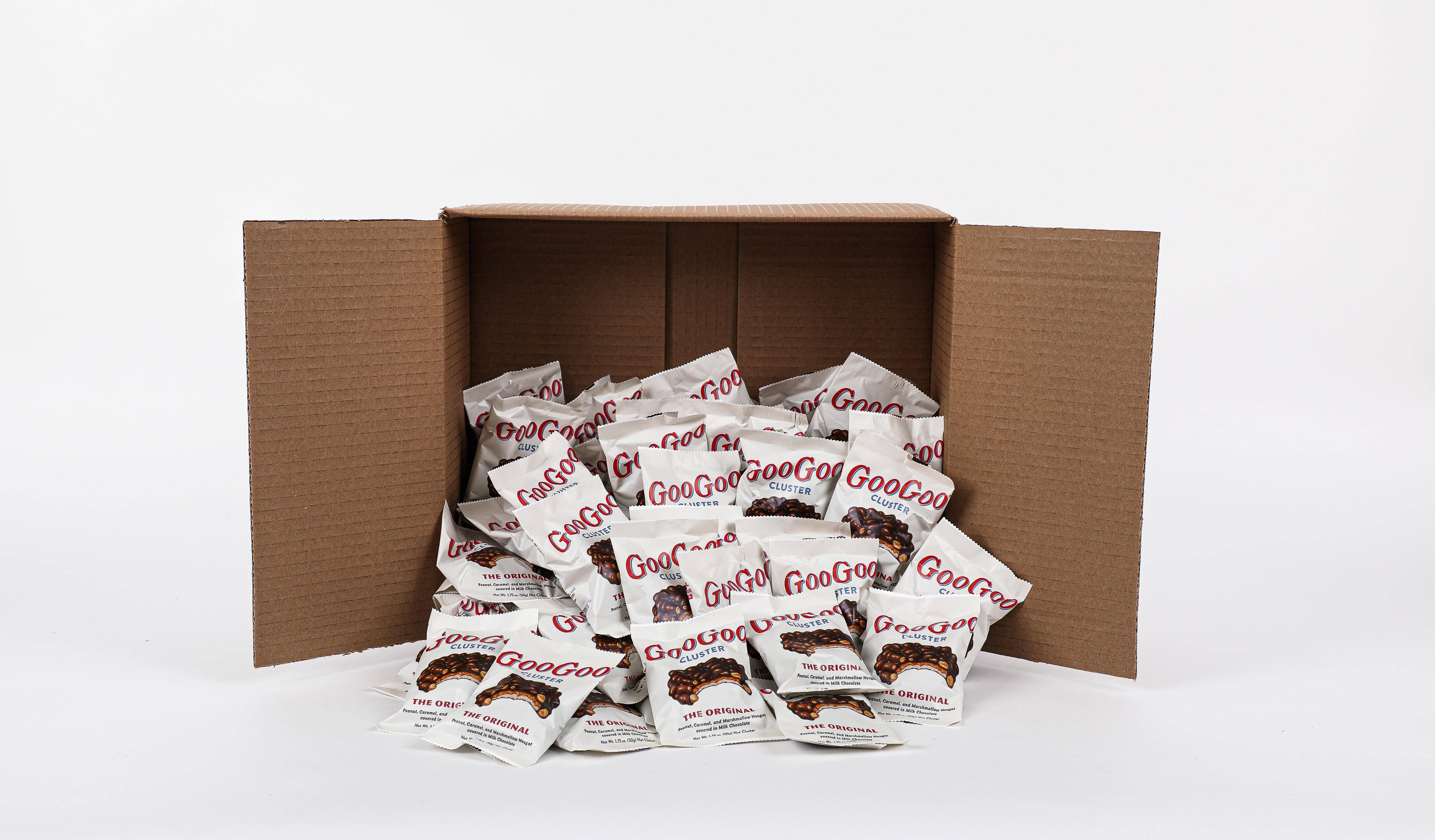 Goo Goo Cluster - Wholesale Chocolate Covered Sweets - Original 72 Count Box