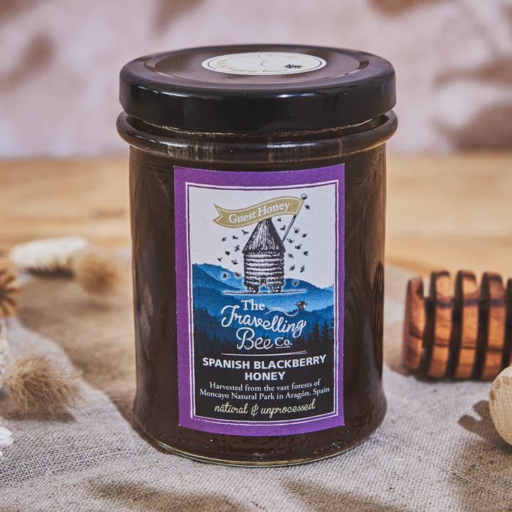 Spanish Blackberry Honey for wholesale by Travelling bee