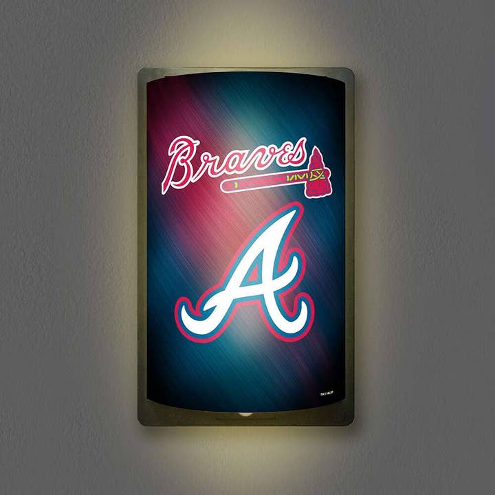 Party Animal, Inc. - Wholesale Sign - Atlanta Braves MotiGlow Light Up Sign