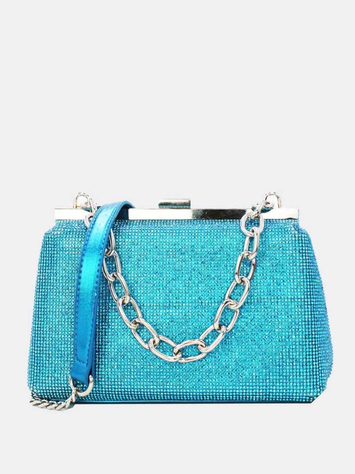 Party or Wedding Pouch With Rhinestones -22P-5387| for wholesale by Tom&Eva (F.D.M diffusion)