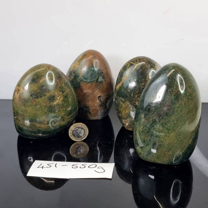 Ocean Jasper Crystal Freeform for wholesale by Distinction Crystals