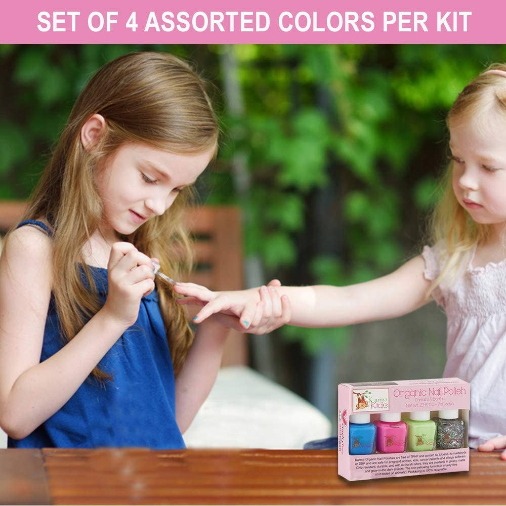 Karma Organic spa - Wholesale Nail Polish - Kids - Set 1 Karma Kids - Nail Polish Non-Toxic amazing5