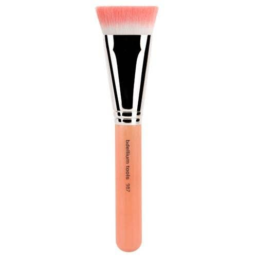 Pink Bambu 987 Cheek/Face Makeup Brush for Blending for wholesale by Bdellium Tools