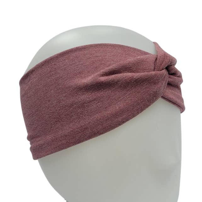 Twist-Top Headband - Dusted Rose for wholesale by Qui Co