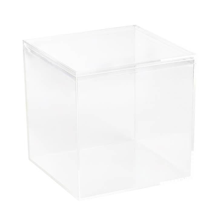 Hammont - Wholesale Kitchen Storage/Organizer - Clear Acrylic Box 5.875x5.875x5.875