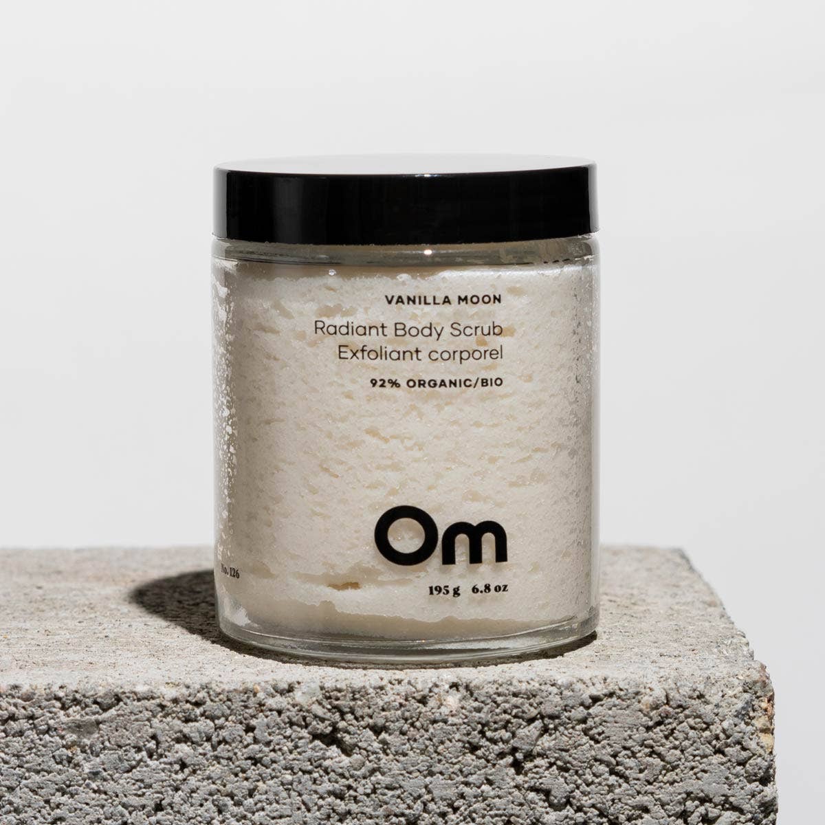 Om Organics Skincare - Wholesale Body Scrub/Exfoliant - Vanilla Moon Radiant Body Scrub