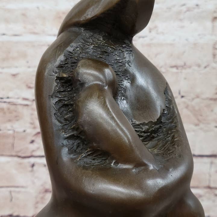 Bronzhaus – wholesale Sculpture – Hand Made Abstract Modern Style Mother and Child by Botero Bronze Sculpture6