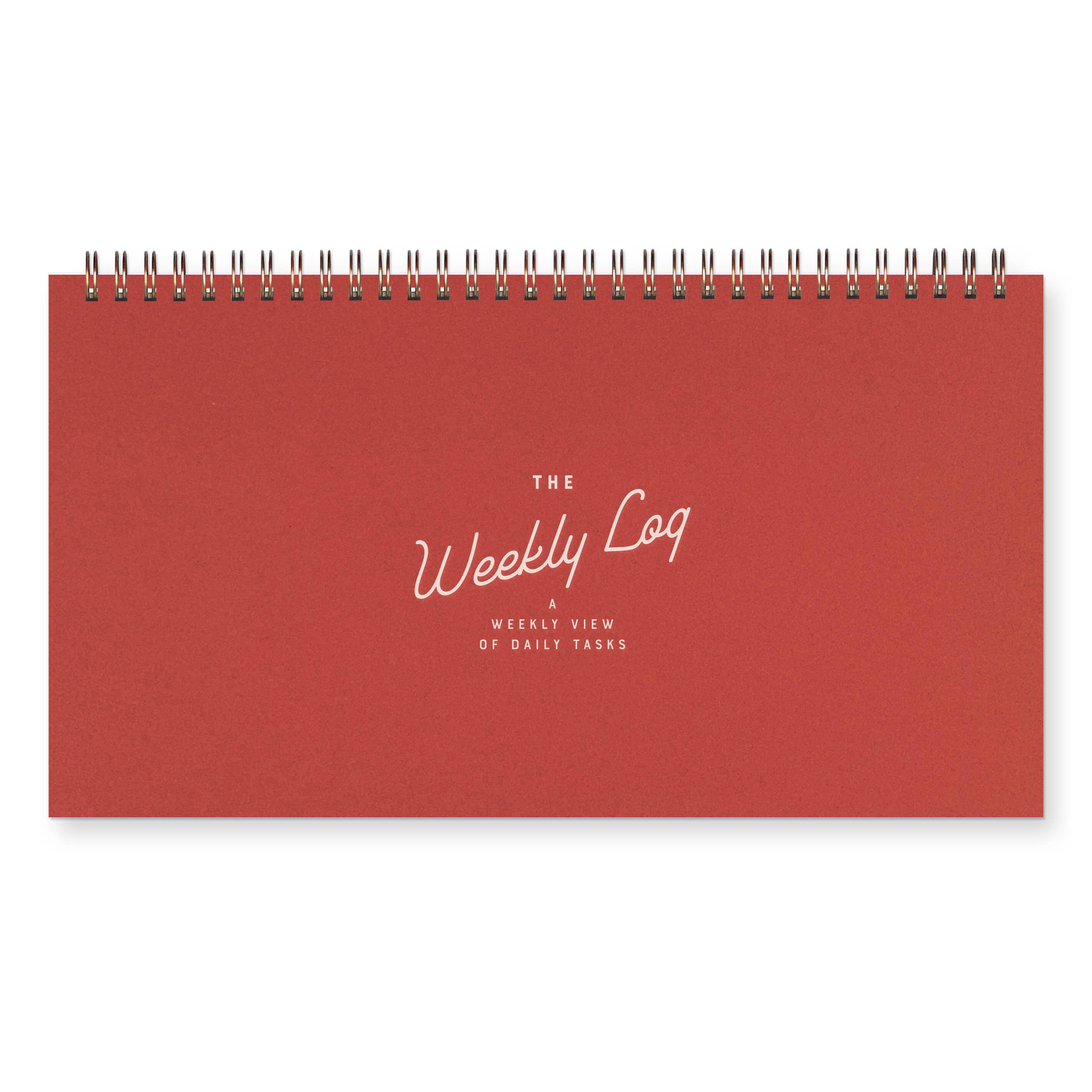 Ruff House Print Shop - Wholesale Planner - The Weekly Log Weekly Planner0
