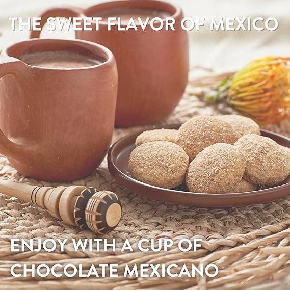 La Monarca Bakery - Wholesale Cookie - Mexican Cinnamon Cookies (Hojarascas) 6 oz Bag5