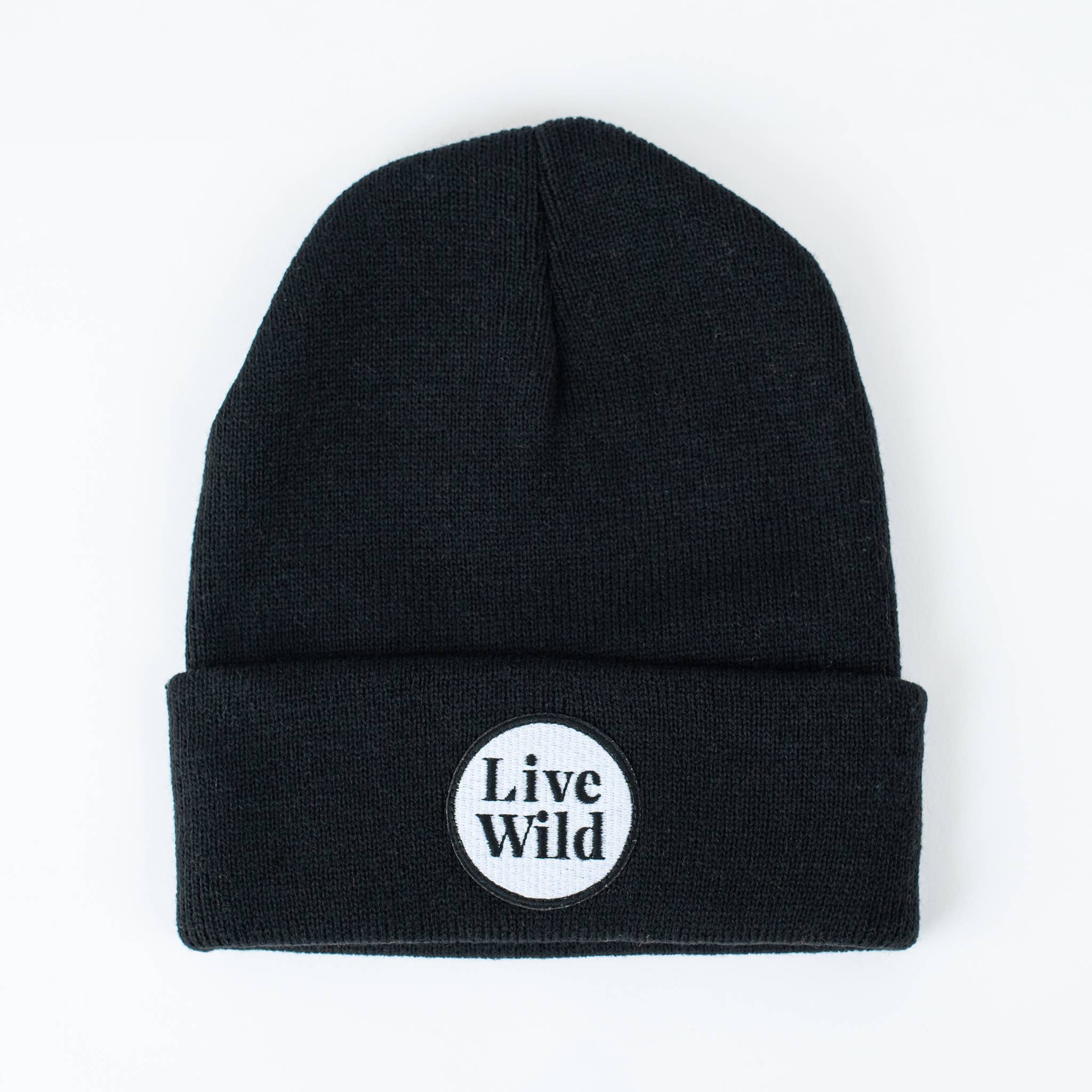 Seaslope - Wholesale Beanie - Unisex - Live Wild Jet Youth/Adult Beanie Fits Ages 5+1