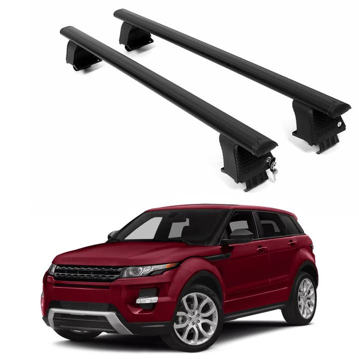ERKUL Dakdragers Voor LAND ROVER RANGE ROVER EVOQUE 2011-2018 Kale Dak Aluminium Zwart voor wholesale door Erkul Auto USA