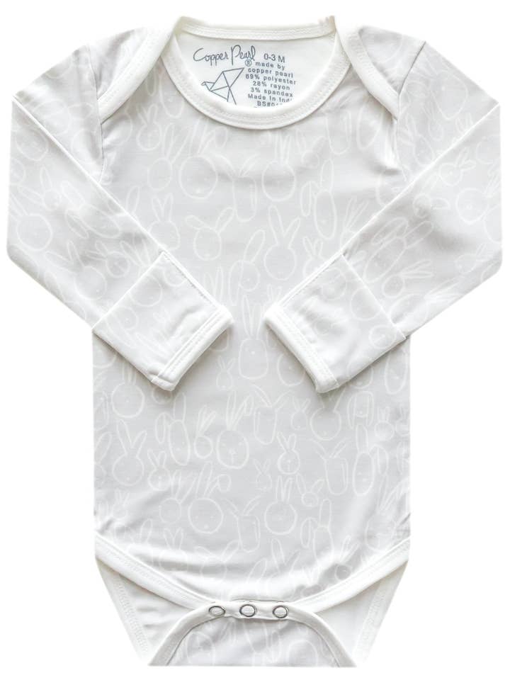 Copper Pearl - Wholesale Bodysuit (Non-Footed) - Baby - Long Sleeve Bodysuit - Peter
