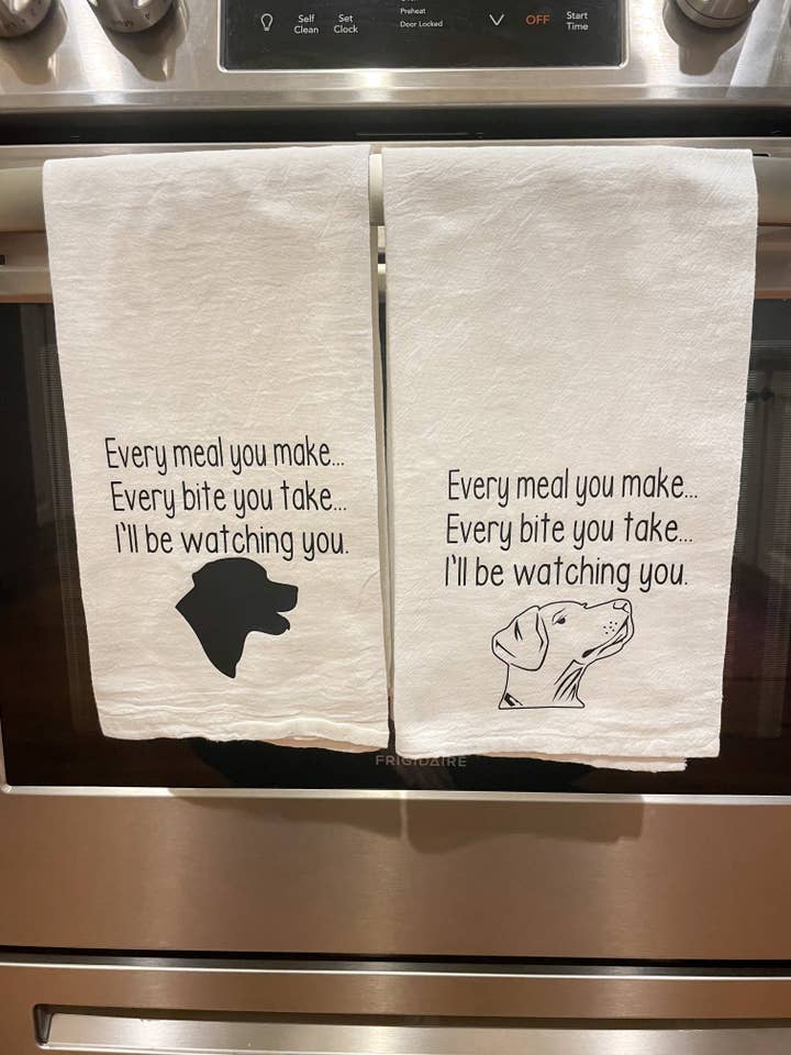 Animal Flour Sack Tea towels for wholesale by Farmhouse Old Concord