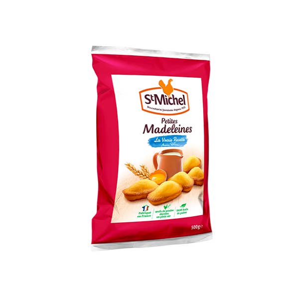 France At Home - Wholesale Biscuit - St Michel Petites Madeleines Family Pack 500g