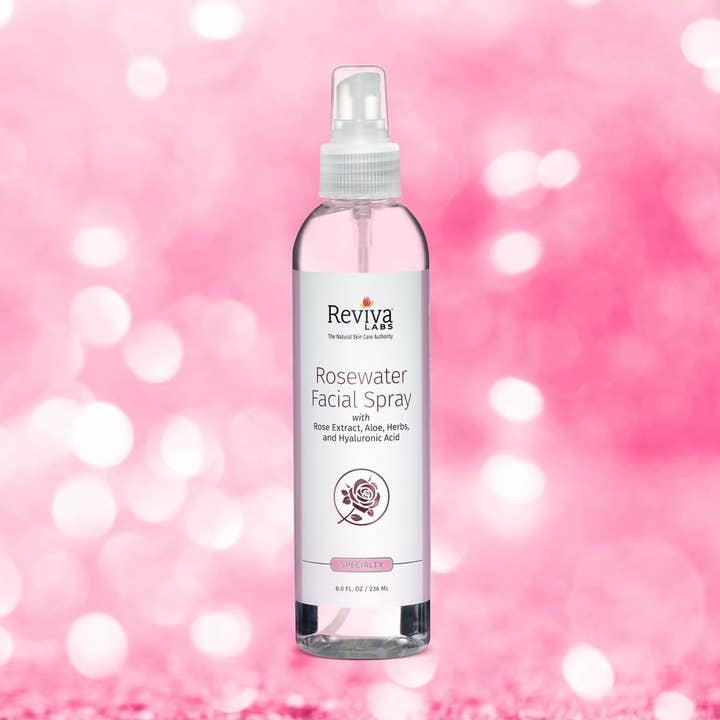 Rosewater Facial Spray for wholesale by Reviva Labs