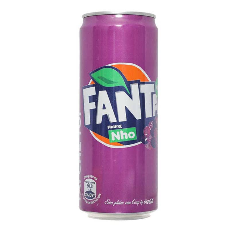 Global Bite Co - Wholesale Soda/Carbonated Drink - Fanta Grape Flavor 320ml (Vietnam)0