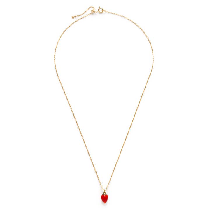 Amano Studio - Vente Colliers à pendentif - Collier Fraise d'Été4