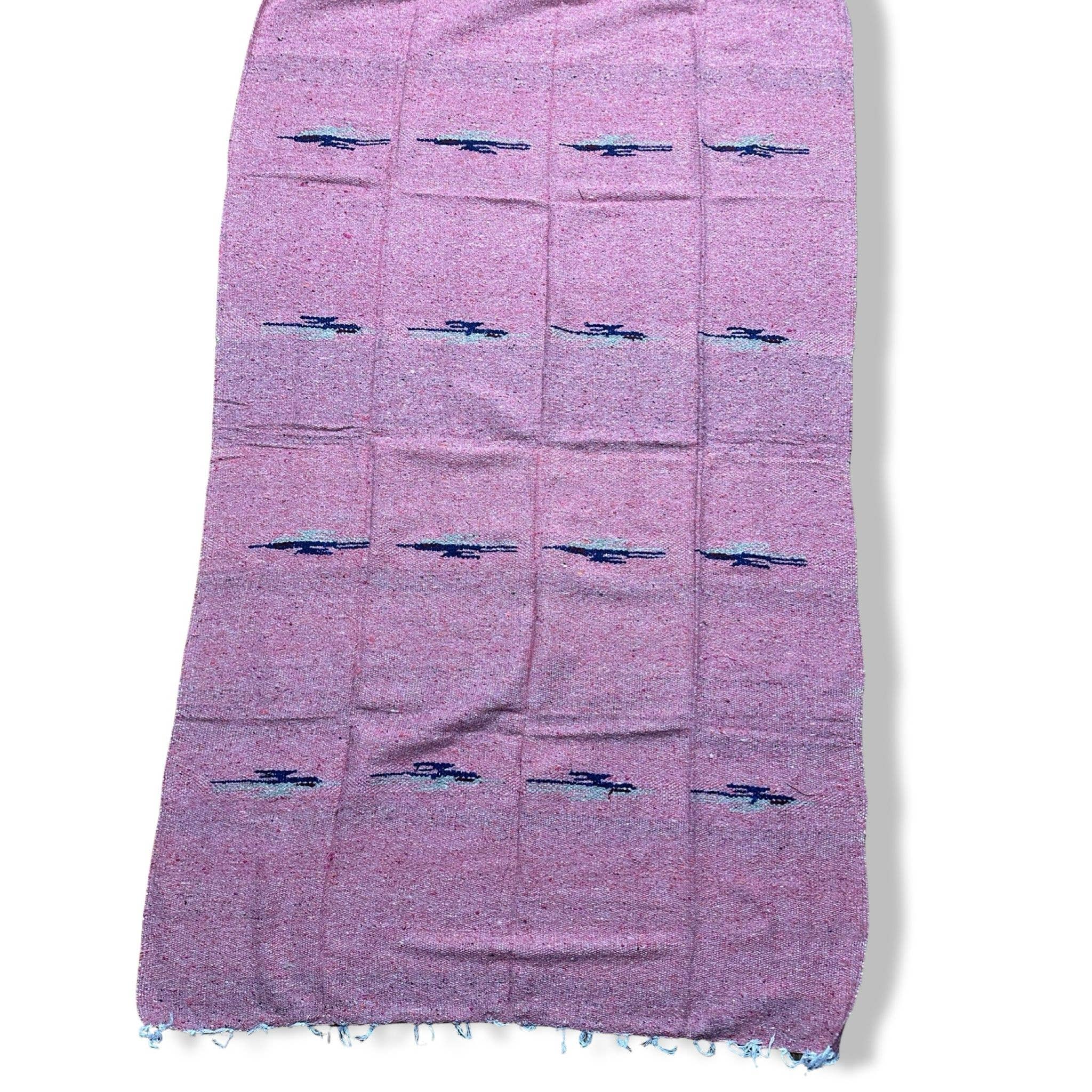 Sanyork Fair Trade - Wholesale Yoga Blanket - Thunderbird Yoga Woven Recycled Fibers Blanket Heavy 54" x 72